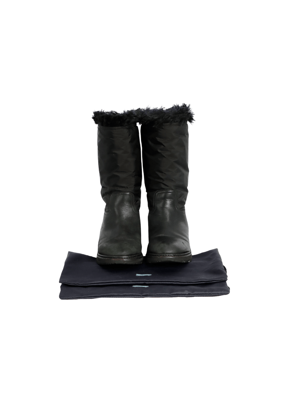 LEATHER SNOW BOOTS 37.5