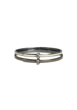 INTRECCIATO DUO SILVER BRACELET
