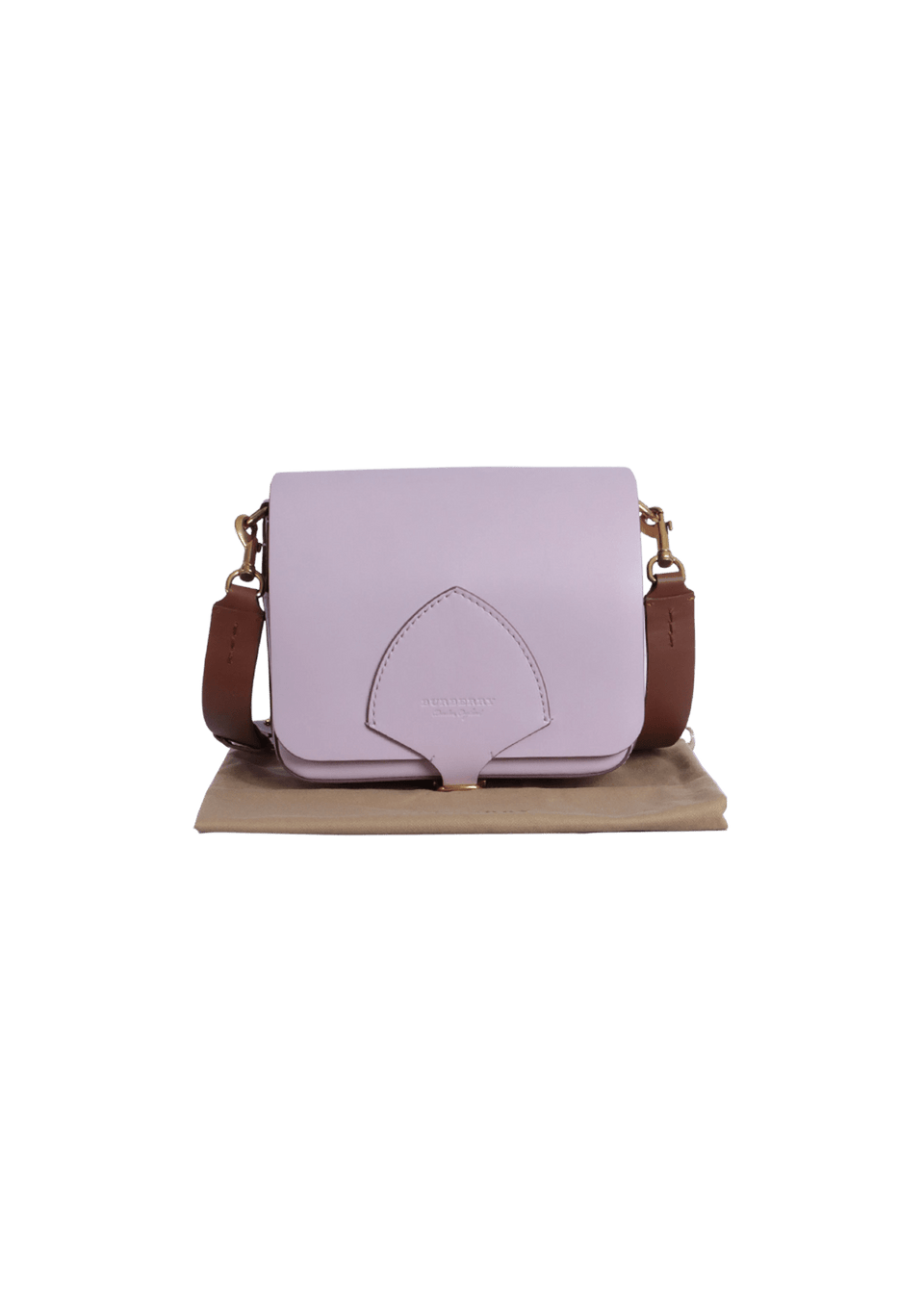 BOLSA BURBERRY BRIDLE SQUARE SHOULDER BAG LILÁS ORIGINAL – Gringa