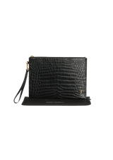 TINY CASSANDRE ZIPPED TABLET HOLDER BRIEFCASE