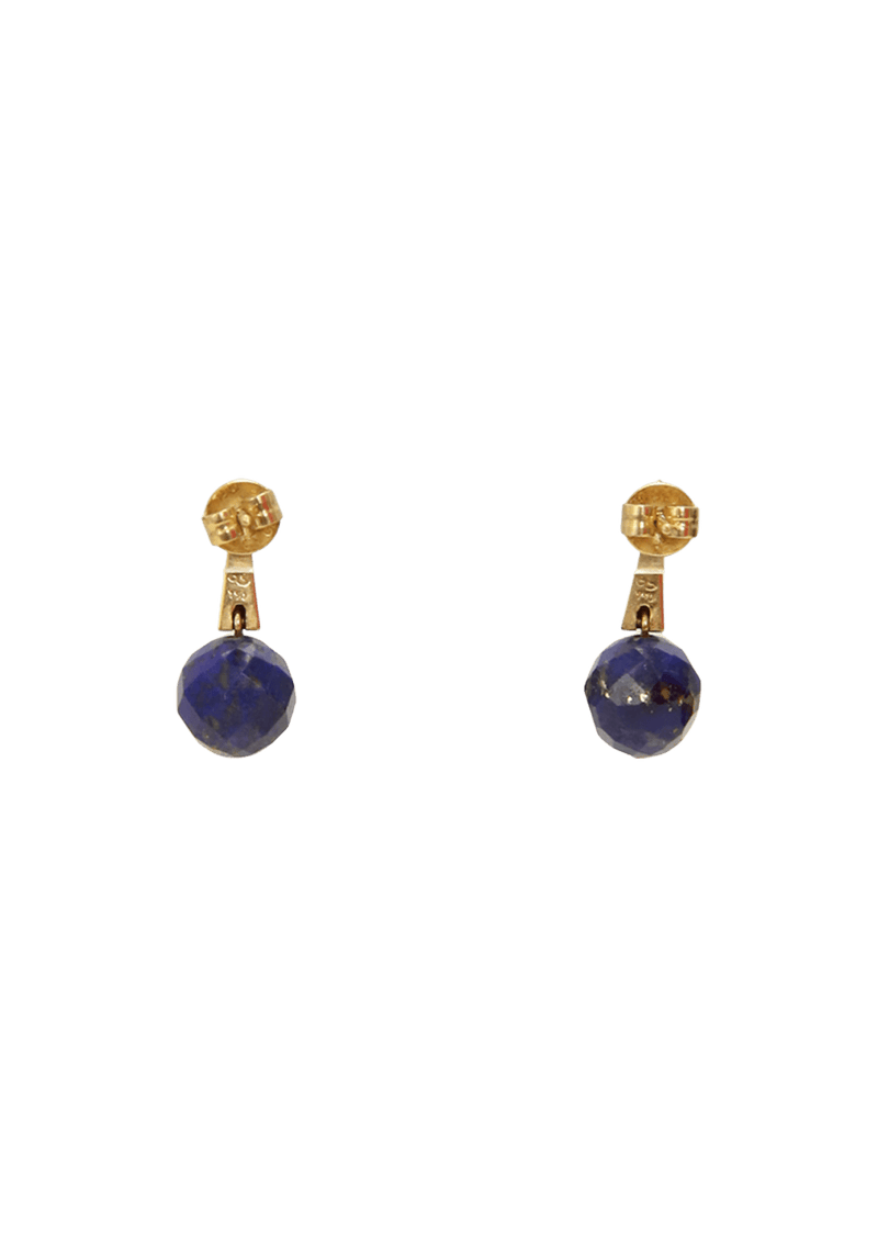 LAPIS LAZULI 18K EARRINGS