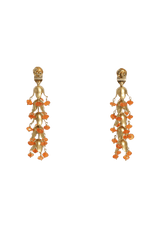 CARNELIAN 18K EARRINGS