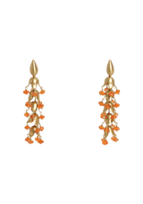 CARNELIAN 18K EARRINGS