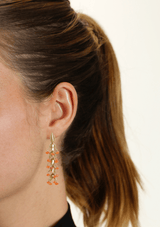 CARNELIAN 18K EARRINGS