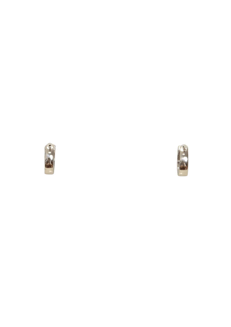 DIAMOND HOOP 18K EARRINGS