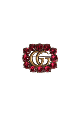 DOUBLE G BROOCH