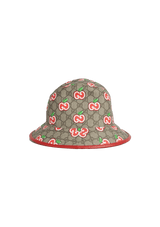 GG SUPREME APPLE PRINT BUCKET HAT