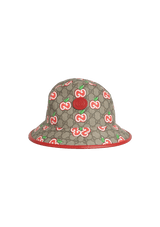 GG SUPREME APPLE PRINT BUCKET HAT