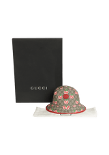 GG SUPREME APPLE PRINT BUCKET HAT