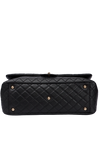XXL TRAVEL CLASSIC SINGLE FLAP LAMBSKIN BAG