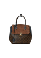 OSTRICH & PYTHON MONOGRAM MAJESTUEUX MM