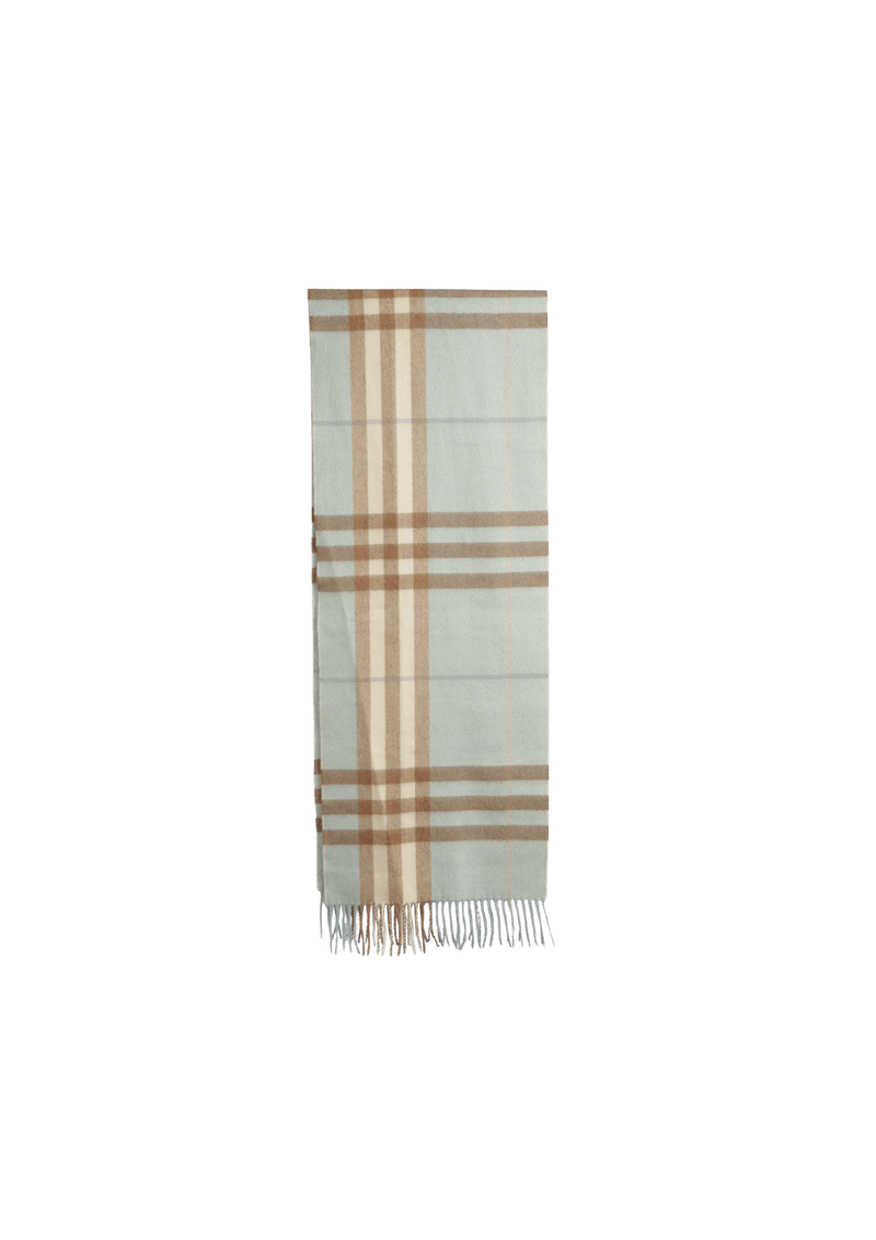 CASHMERE CHECK SCARF