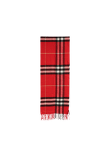 GIANT CHECK CASHMERE SCARF