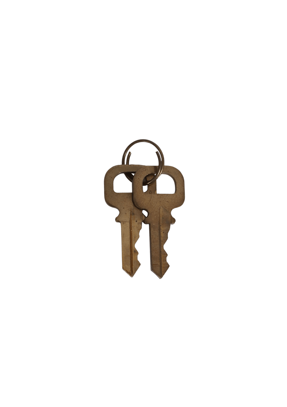 CADEADO E CHAVES LOUIS VUITTON BRASS LOCK AND KEY SET DOURADO