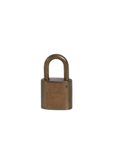 BRASS LOCK AND KEY SET