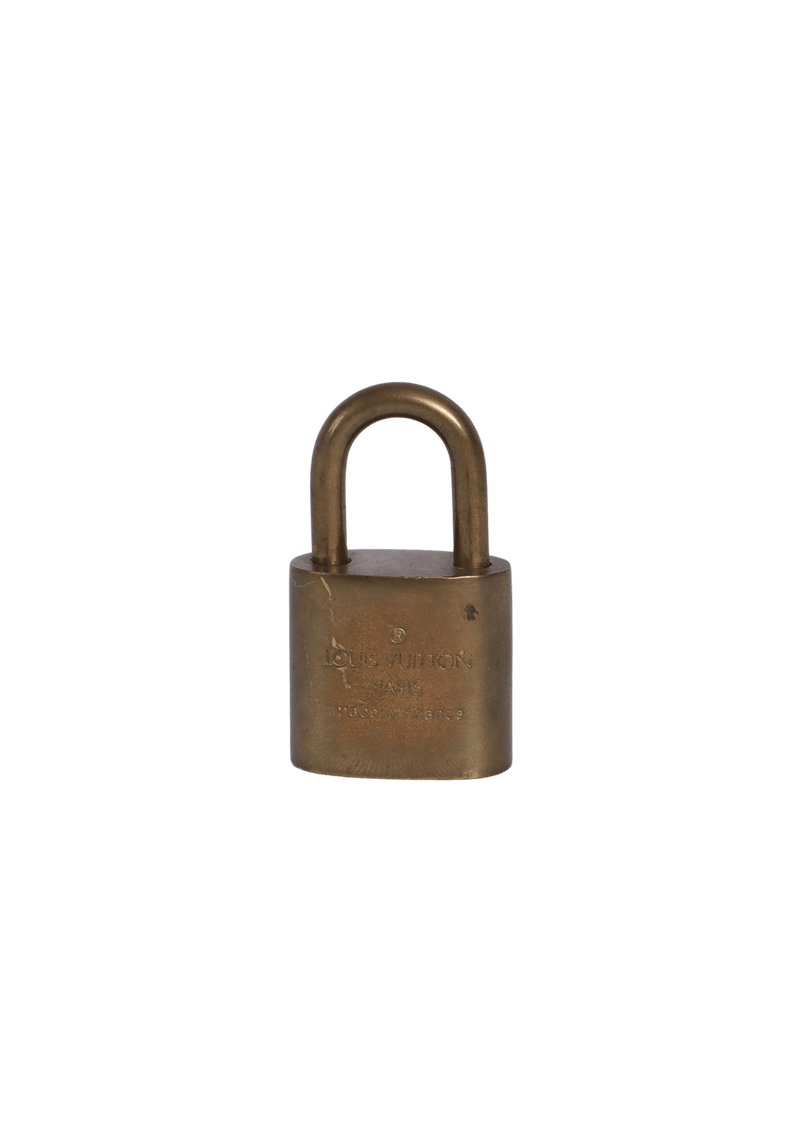 BRASS LOCK AND KEY SET