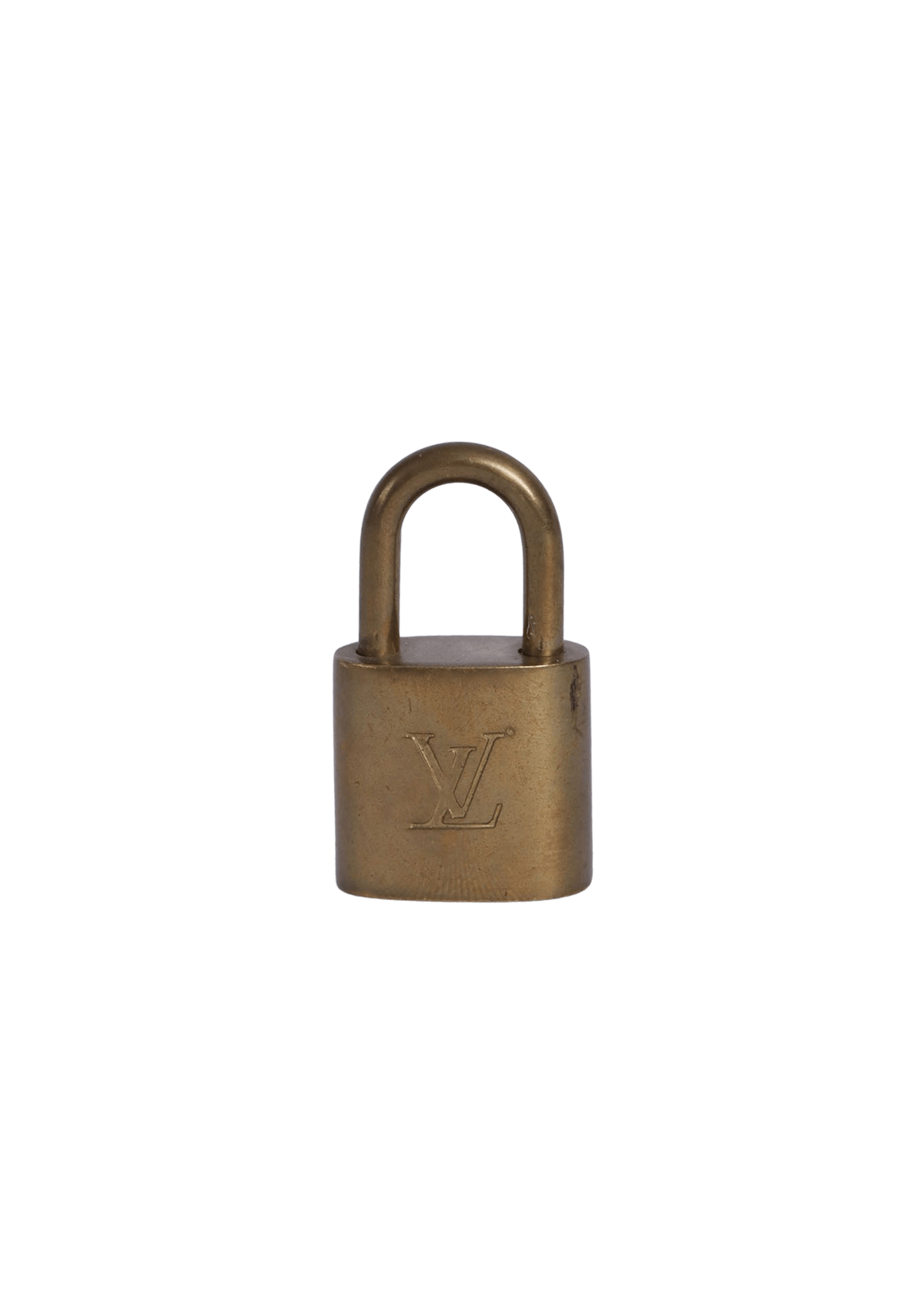 CADEADO E CHAVES LOUIS VUITTON BRASS LOCK AND KEY SET DOURADO