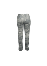 PRINTED PANTS 36