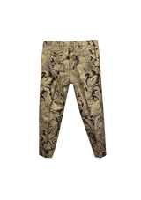 PRINTED METALLIC PANTS 48