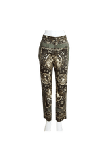 TEATRO DEI PUPI PRINT PANTS 46