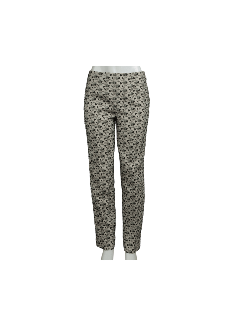 FLORAL PANTS 38