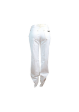 WHITE DENIM PANTS 42