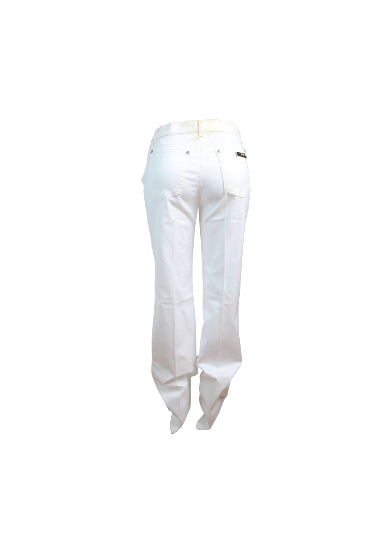 WHITE DENIM PANTS 42