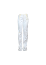 WHITE DENIM PANTS 42