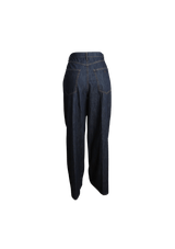 WIDE LEG DENIM PANTS 40