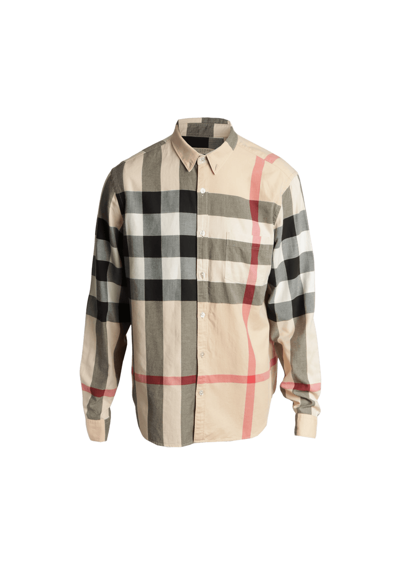 HOUSE CHECK LONG SLEEVE SHIRT G