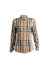 HOUSE CHECK LONG SLEEVE SHIRT P