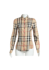 HOUSE CHECK LONG SLEEVE SHIRT  PP