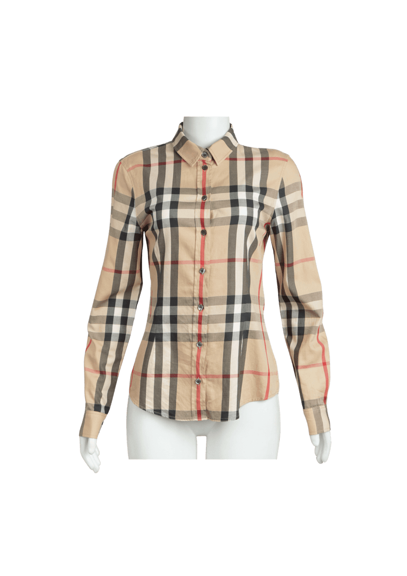 HOUSE CHECK LONG SLEEVE SHIRT  PP