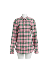 VINTAGE CHECK SHIRT M