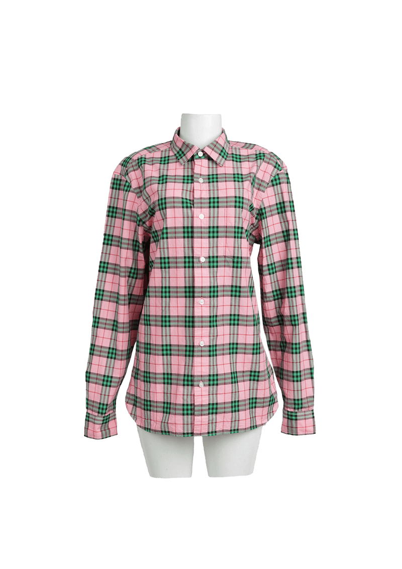 VINTAGE CHECK SHIRT M