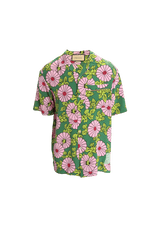 KEN SCOTT EDITION SILK FLORAL PRINT SHIRT 42