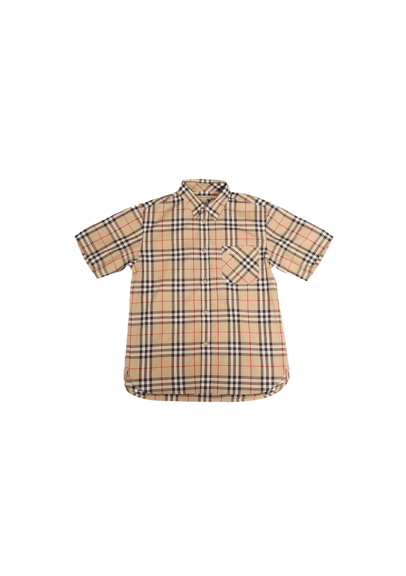 HOUSE CHECK SHIRT  12Y