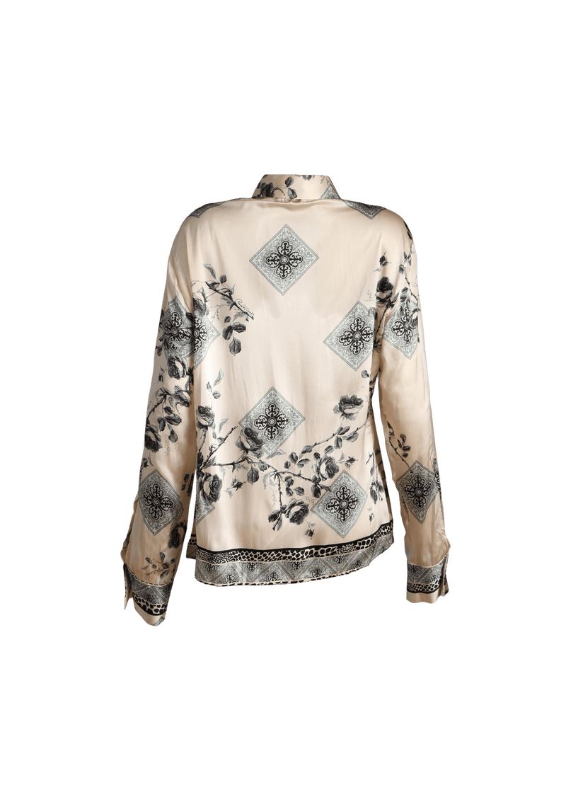 SILK PRINTED BLOUSE G