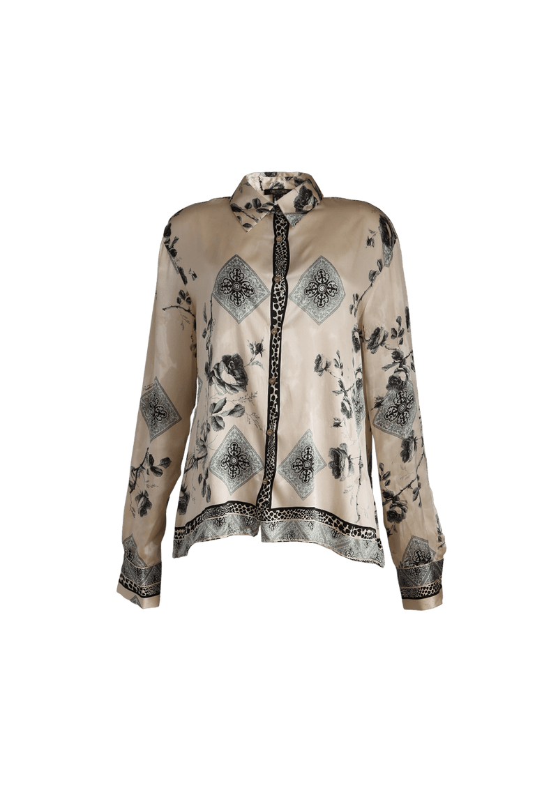 SILK PRINTED BLOUSE G