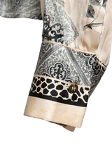 SILK PRINTED BLOUSE G