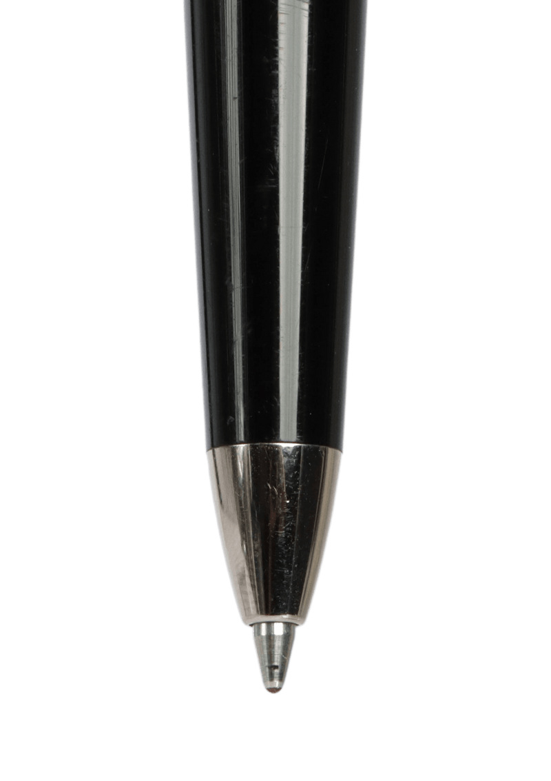 CANETA CARTIER ART DECO BALLPOINT PEN PRETO ORIGINAL Gringa