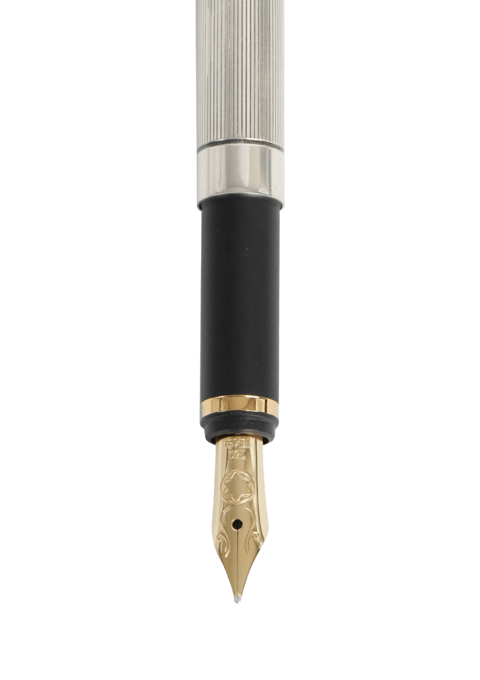 CANETA MONTBLANC NOBLESSE OBLIGE FOUNTAIN PEN PRATA ORIGINAL – Gringa