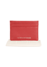 CARD HOLDER MALAGUETA I NEED TO SAVE MONEY