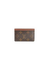 MONOGRAM CARD HOLDER