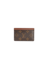 MONOGRAM CARD HOLDER