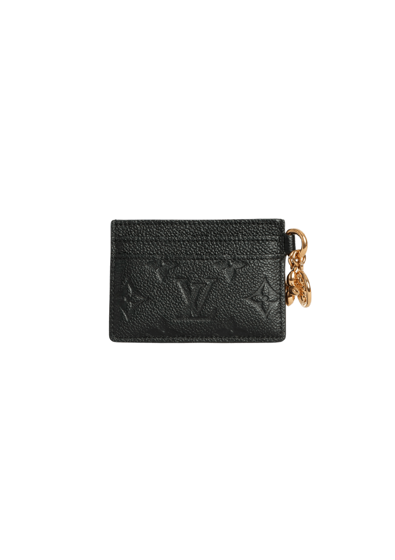 MONOGRAM EMPREINTE CHARMS CARD HOLDER