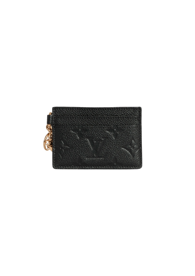 MONOGRAM EMPREINTE CHARMS CARD HOLDER