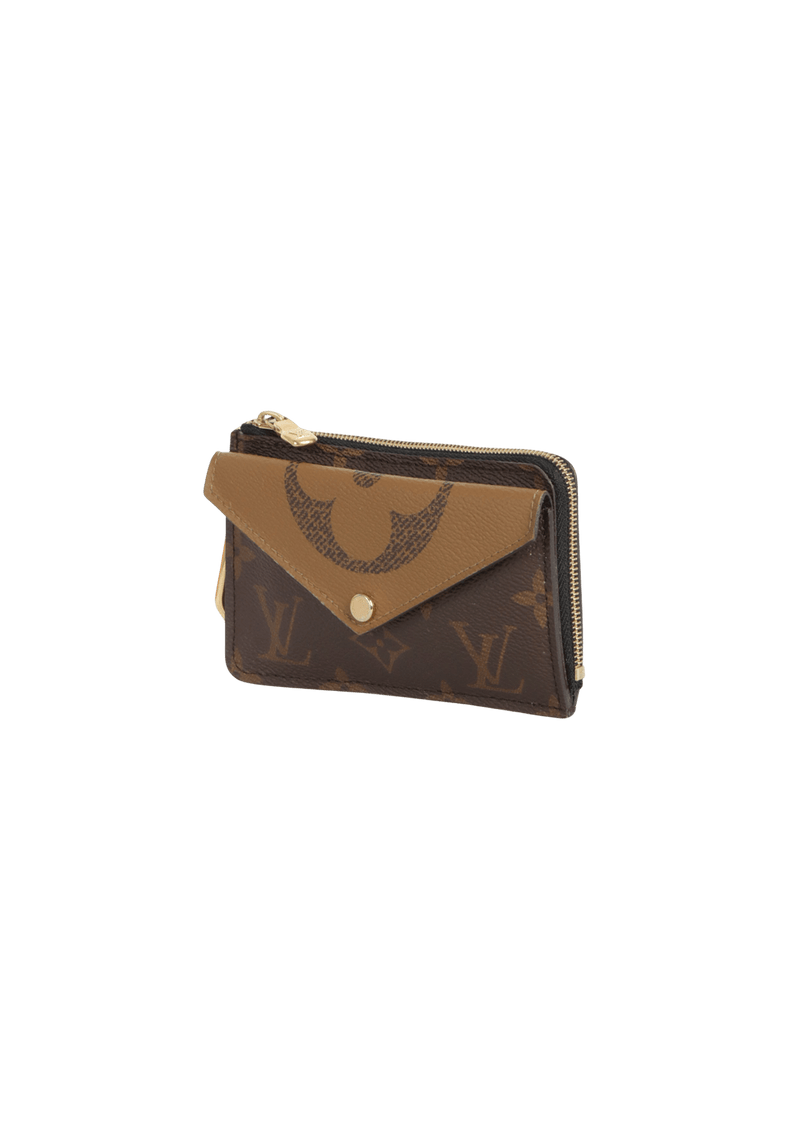 REVERSE MONOGRAM RECTO VERSO CARD HOLDER