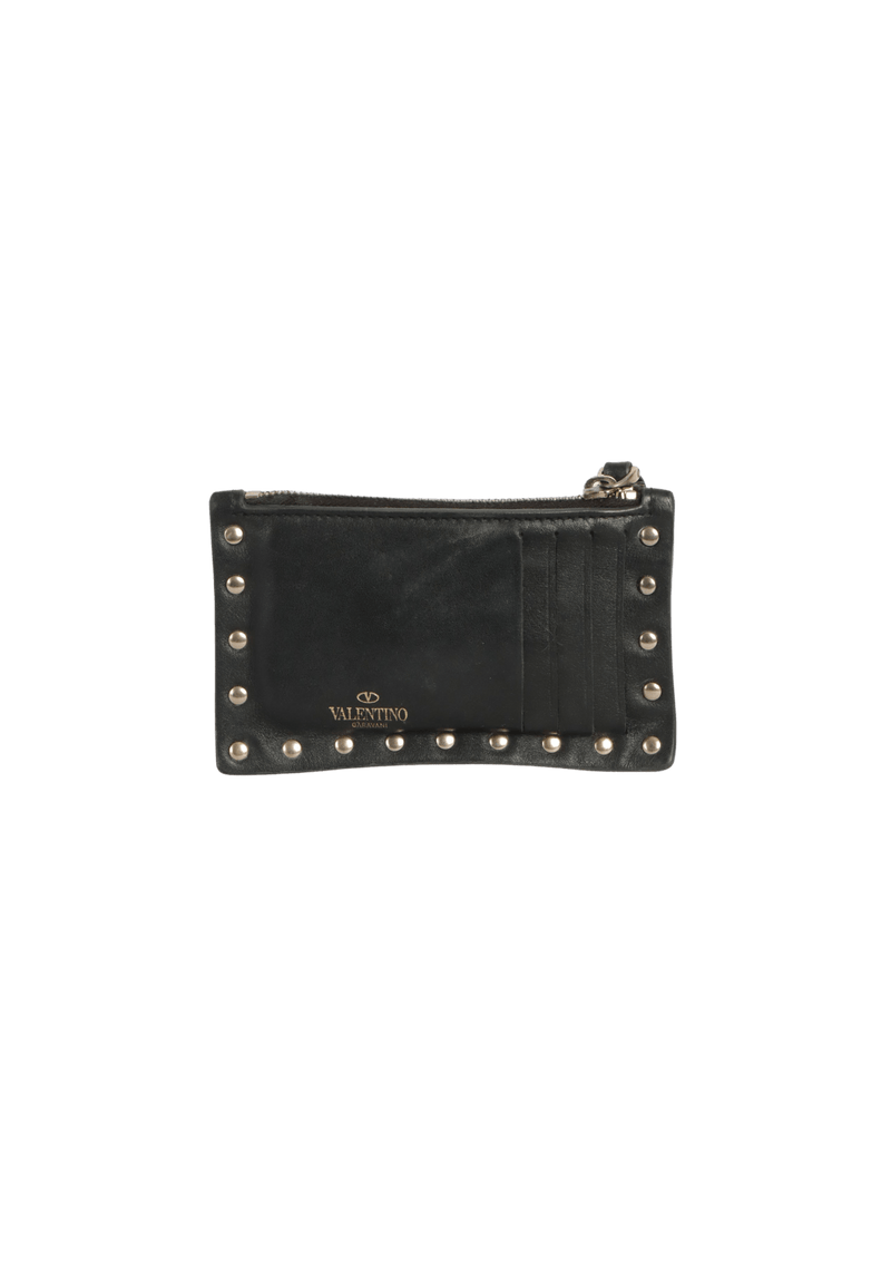 ROCKSTUD COIN CASE CARD HOLDER