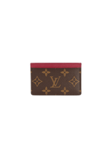 MONOGRAM CARD HOLDER